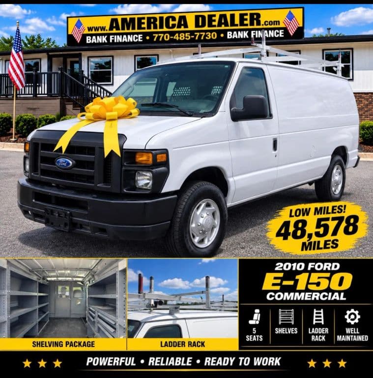 2010 FORD E150 Cargo