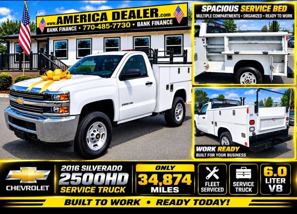 2016 Chevrolet Silverado 2500 HD Regular CAB