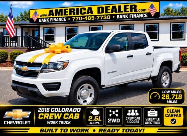 2016 Chevrolet Colorado CREW CAB