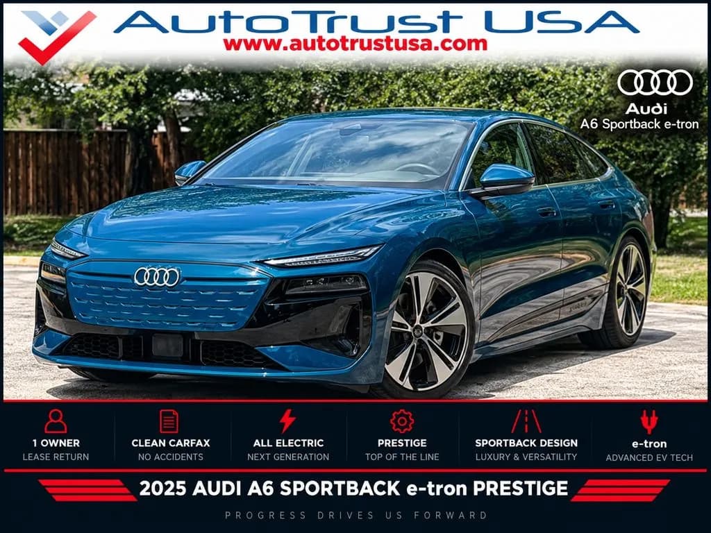 2025 Audi A6 Sportback E-tron